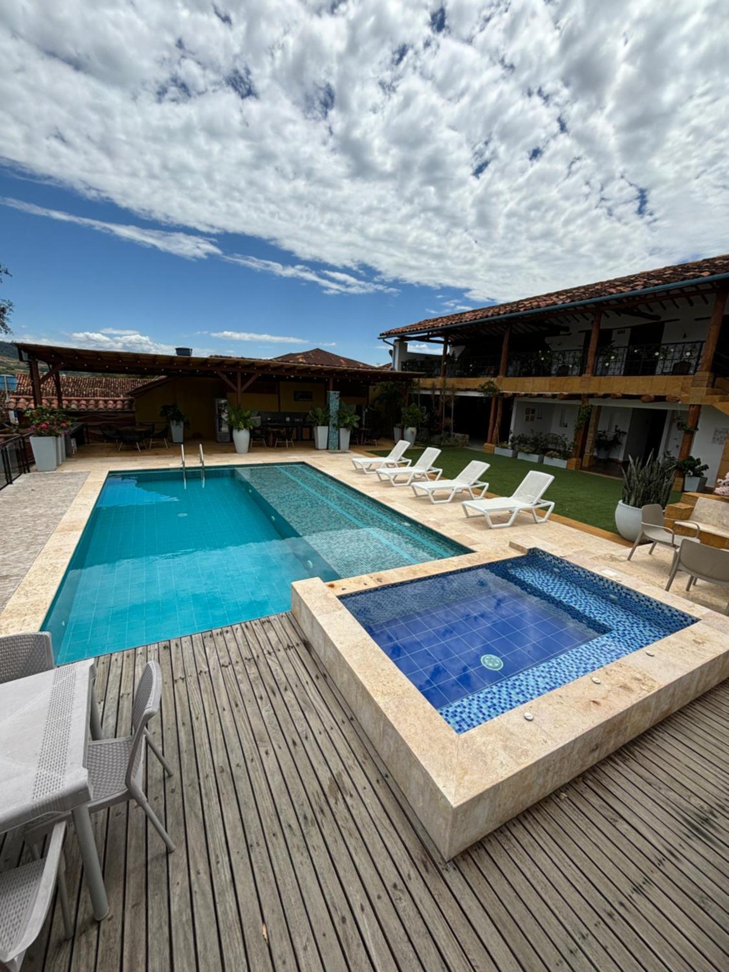 Hotel Santa Sofia Casa Boutique à Barichara Extérieur photo